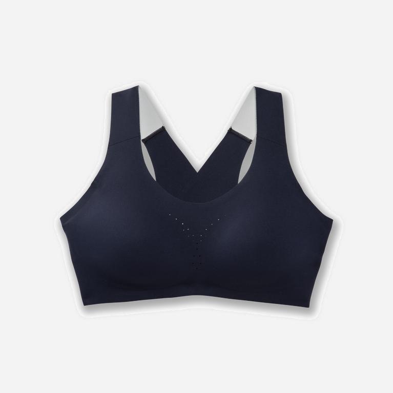 Brooks Dare Crossback Womens Running Bra Ireland Navy (HNXR-02613)